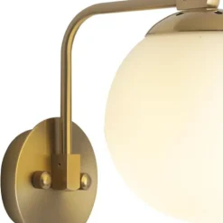 Aplique de pared Bola Latón 1XE27 15CMØ