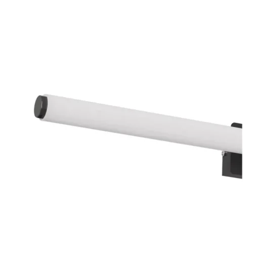 Aplique de pared Bonne LED 8w 720lm 4000k IP44 66cm moderno acabado negro ideal para baños