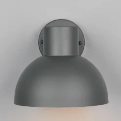 Aplique de pared Elbe 1XE27 acabado antracita apto para exterior IP44