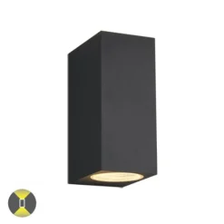 Aplique de pared Roya Antracita 1XGU10 IP44