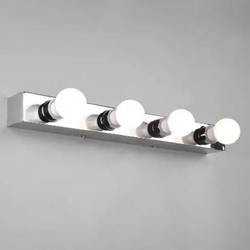 Aplique de pared Theatro Cromado 4XE27 55CM Ancho