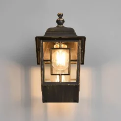 Aplique de pared Volturno Oro-Óxido 1XE27 30cm Altura
