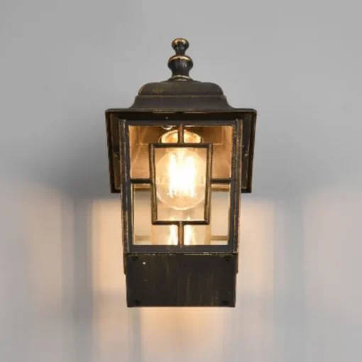 Aplique de pared Volturno Oro-Óxido 1XE27 30cm Altura