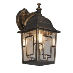 Aplique de pared Volturno Oro-Óxido 1XE27 30cm Altura