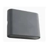 Aplique Lineal mini gris oscuro 3000k