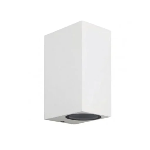 Aplique rectangular blanco