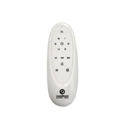 Areca níquel LED 45w 3CCT acabado níquel estilo moderno aspas plegables motor DC 106cm Ø