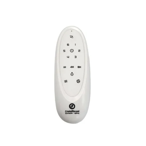 Areca níquel LED 45w 3CCT acabado níquel estilo moderno aspas plegables motor DC 106cm Ø