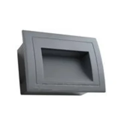 Baliza de empotrar 6w gris oscuro 4000k