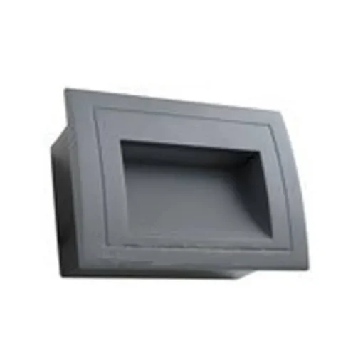Baliza de empotrar 6w gris oscuro 4000k