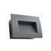 Baliza de empotrar 6w gris oscuro 3000k