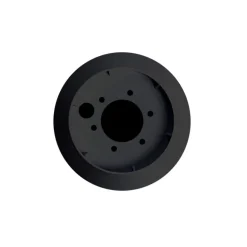Base para ventilador de techo acabado negro