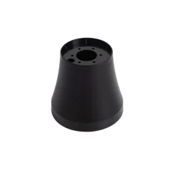 Base para ventilador de techo acabado negro