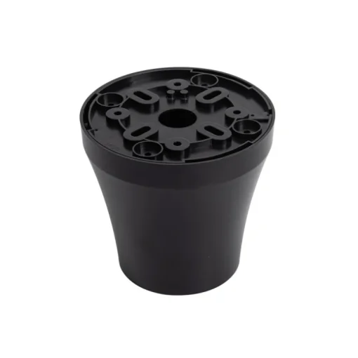 Base para ventilador de techo acabado negro