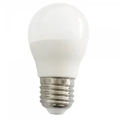 Bombilla esférica E27 8W 4000K neutra