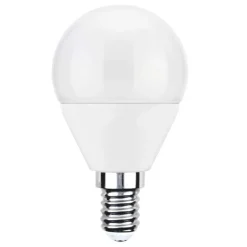 Bombilla Esférica 6w 6000k E14