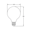 Bombilla Globo Ámbar 8W dimmable 2000K