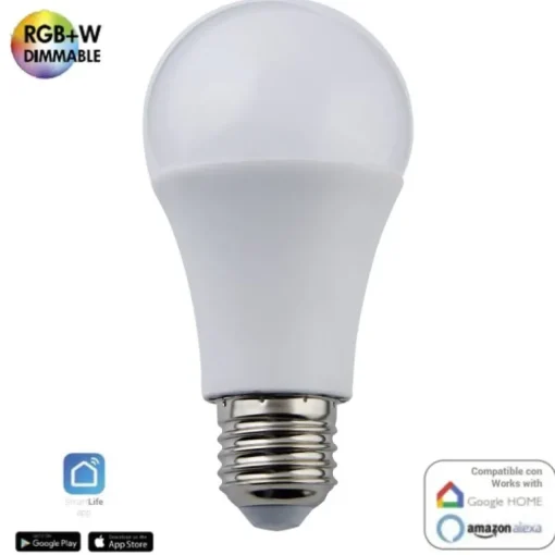 Bombilla 10w Wi-fi RGB