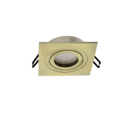 Empotrable cuadrado Helium oro viejo