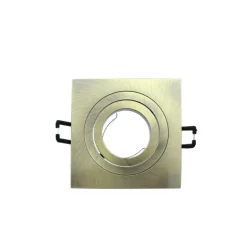 Empotrable cuadrado Helium oro viejo