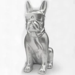 Figura Bulldog Plata XXL