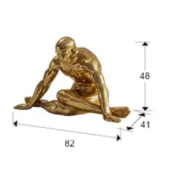Figura Yoga oro