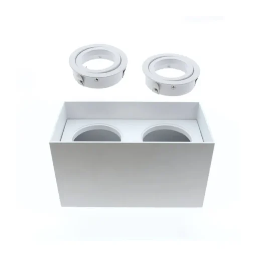 Foco Clark 2L blanco