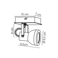 Foco 1L Heli Cuero