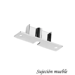 Kit aplique Tiwall 30cm cromo