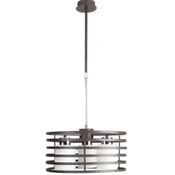 LAMPARA CELL 2 WENGUE REDONDA 3L E27