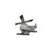 Lampara colgante Helicóptero gris
