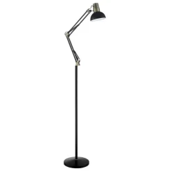 Lampara de pie Artic Negro
