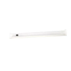 Liniestra plana led con sensor movimiento 60cm