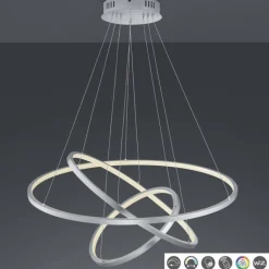 Lámpara colgante Aarón RGB+APP Níquel