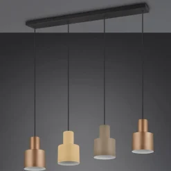 Lámpara colgante Agudo 4L