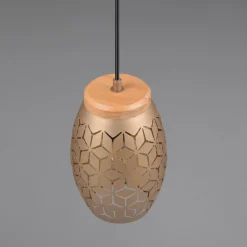 Lámpara colgante Bidar 1L Café