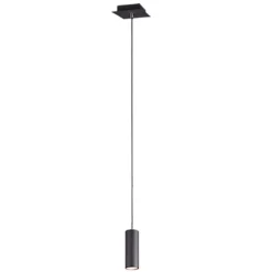 Lámpara colgante 1L Marley negro