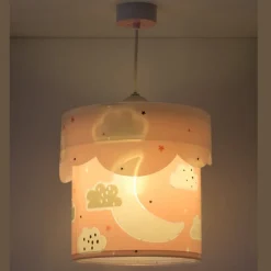 Lámpara colgante Moon Rosa