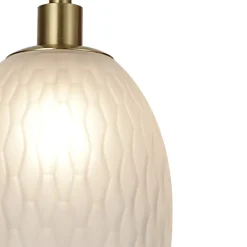 Lámpara colgante Noia Blanco