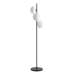 Lámpara de pie Ciao Negro 3XE27 28CM Ø