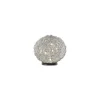 Lámpara de pie Esfera 10 luces 10xG9 acabado metal alambre estilo industrial 60cm Ø