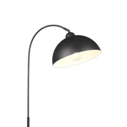 Lámpara de pie Sierra Negro 1XE27 170cm Alto