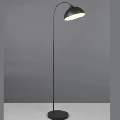 Lámpara de pie Sierra Negro 1XE27 170cm Alto
