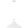 Lámpara de techo colgante Circus XL 1xE27 acabado metal blanco estilo moderno 39.5cm Ø
