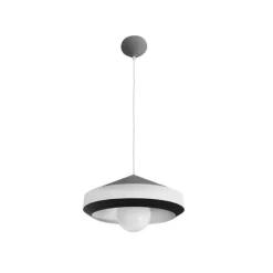 Lámpara de techo colgante Orso 35 1luz 1xE27 acabado blanco estilo moderno 35cm Ø