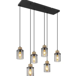 Lámpara de techo colgante Lineal 6L Reid 3XE27