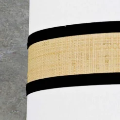 Lámpara de techo colgante Dibu 40 1xE27 acabado Urano-Caña estilo moderno 40cm Ø