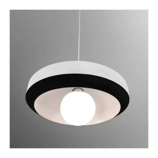 Lámpara de techo colgante Orso 35 1luz 1xE27 acabado blanco estilo moderno 35cm Ø