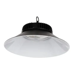 Lámpara de techo colgante solar LED integrado tonalidad 6500k acabado aluminio negro IP65 uso exterior incluye mando a distancia