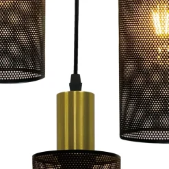 Lámpara de techo colgante Tepla 3L Redonda 3XE27 30CM Ø